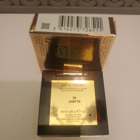 YSL SEQUIN CRUSH MONO EYESHADOW UNCOMFORMING TAUPE. BNIB - Picture 6 of 7